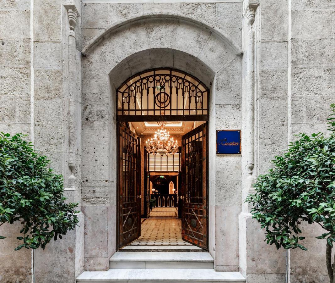 Cronton Design Hotel Istambul Exterior foto Entrance to the hotel