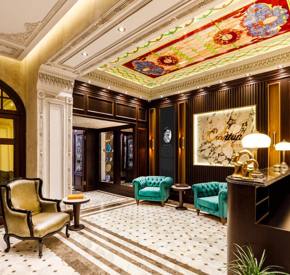 Cronton Design Hotel Istambul Exterior foto Lobby