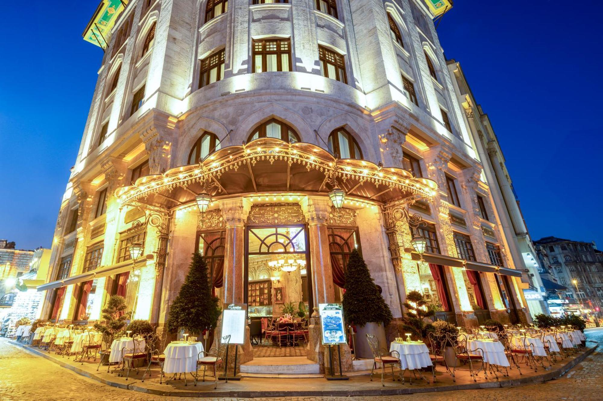Cronton Design Hotel Istambul Exterior foto The hotel's entrance